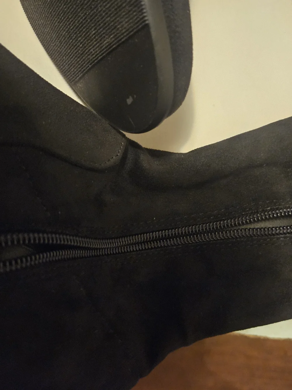 a new day Sidney Black Over-The-Knee Suede Boots Size 6.5 New In Box